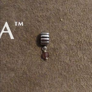 Pandora Pink Birthstone Charm